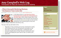 law firm marketing blog